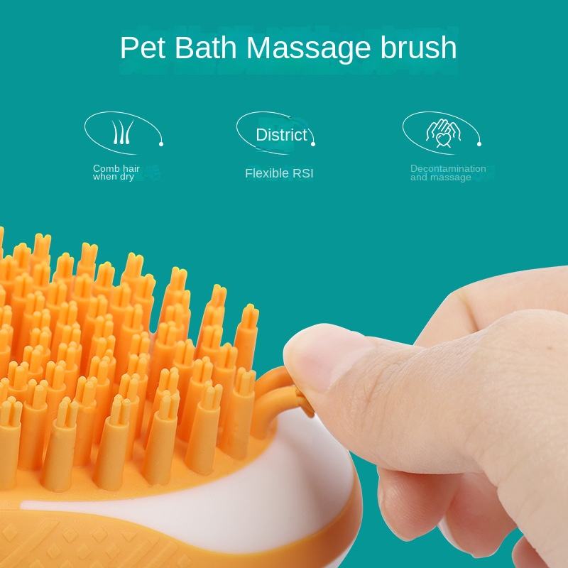 2-in-1 Silicone Bath & Massage Brush