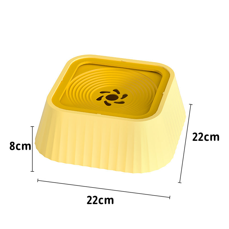 No-Splash Floating Pet Water Bowl