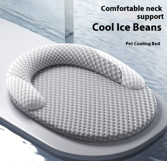 Easy-Clean Cooling Pet Mat