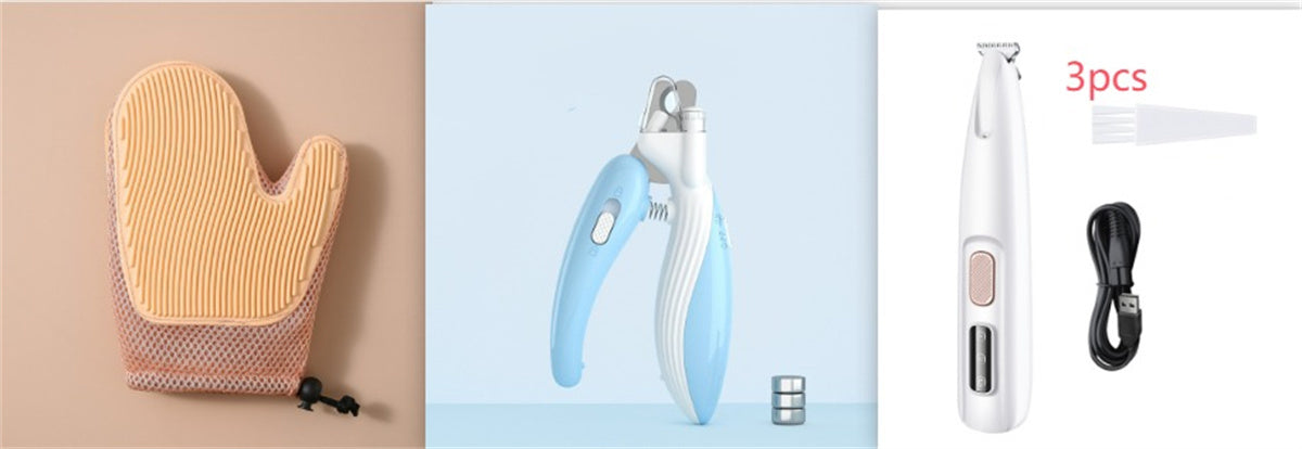 LED Waterproof Paw Trimmer with Display