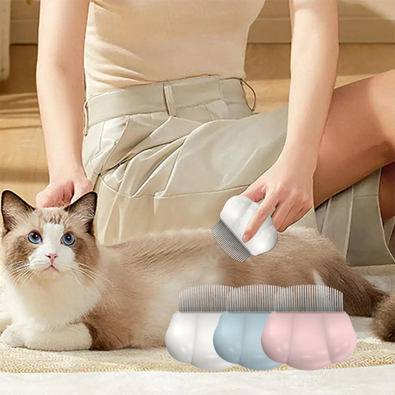 Flea Comb & Shedding Brush for Pets