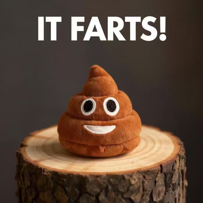 Sound-Playing Poop Prank Pet Toy