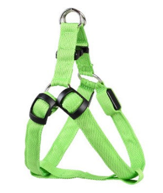 LED Glowing Dog Harness & Leash Set