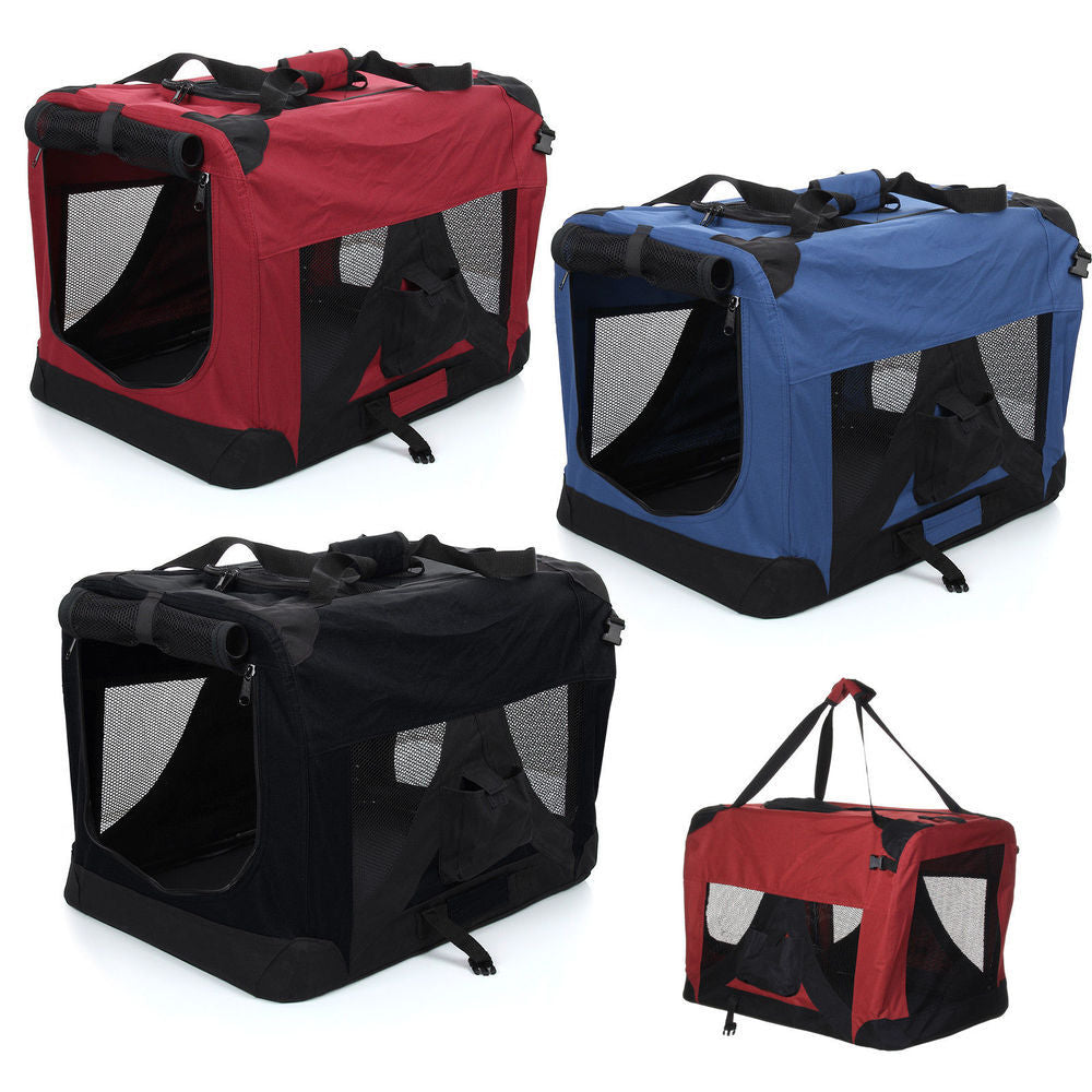 Foldable Dog Cage Backpack Carrier