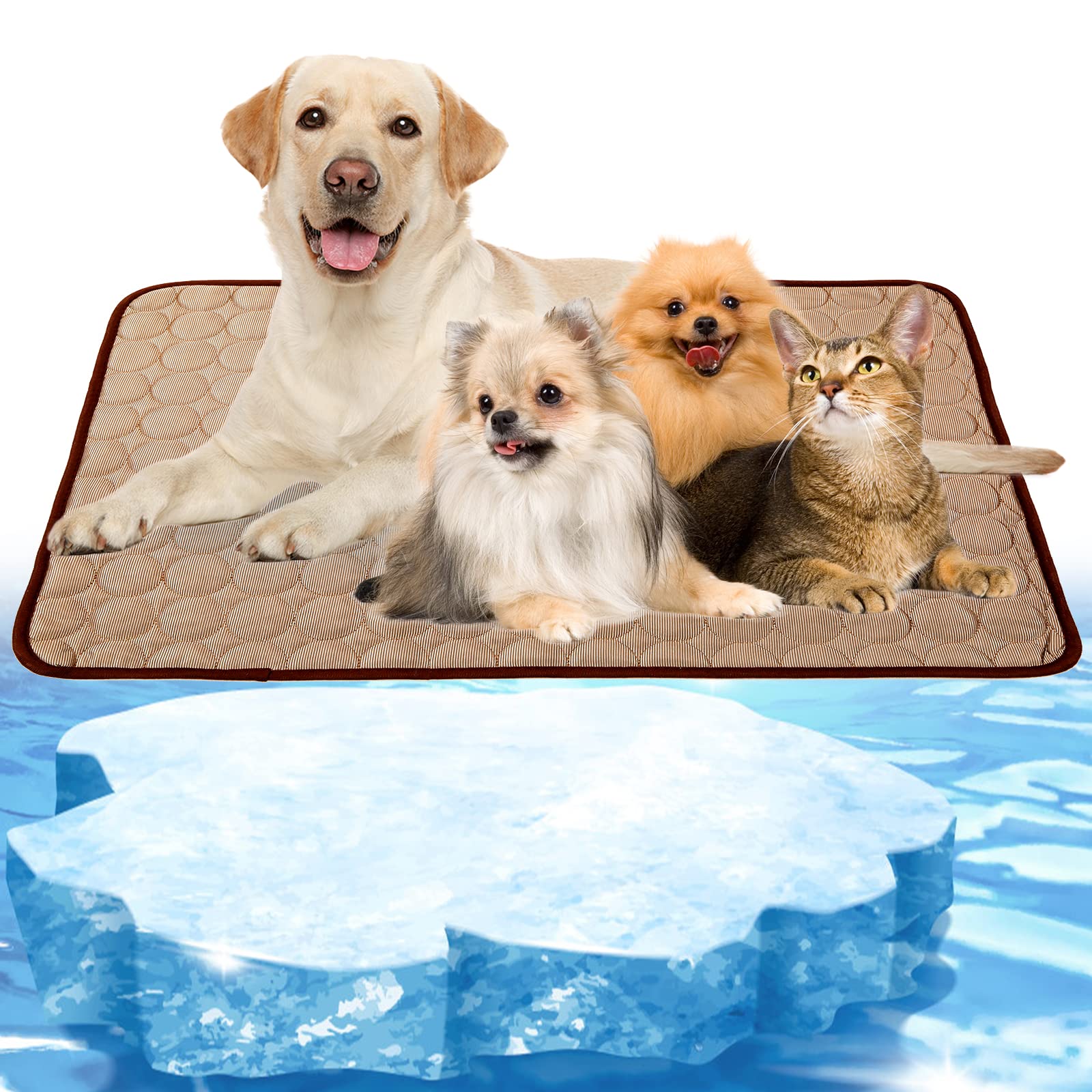 ChillPup Cooling Mat: Portable Relief for Dogs & Cats