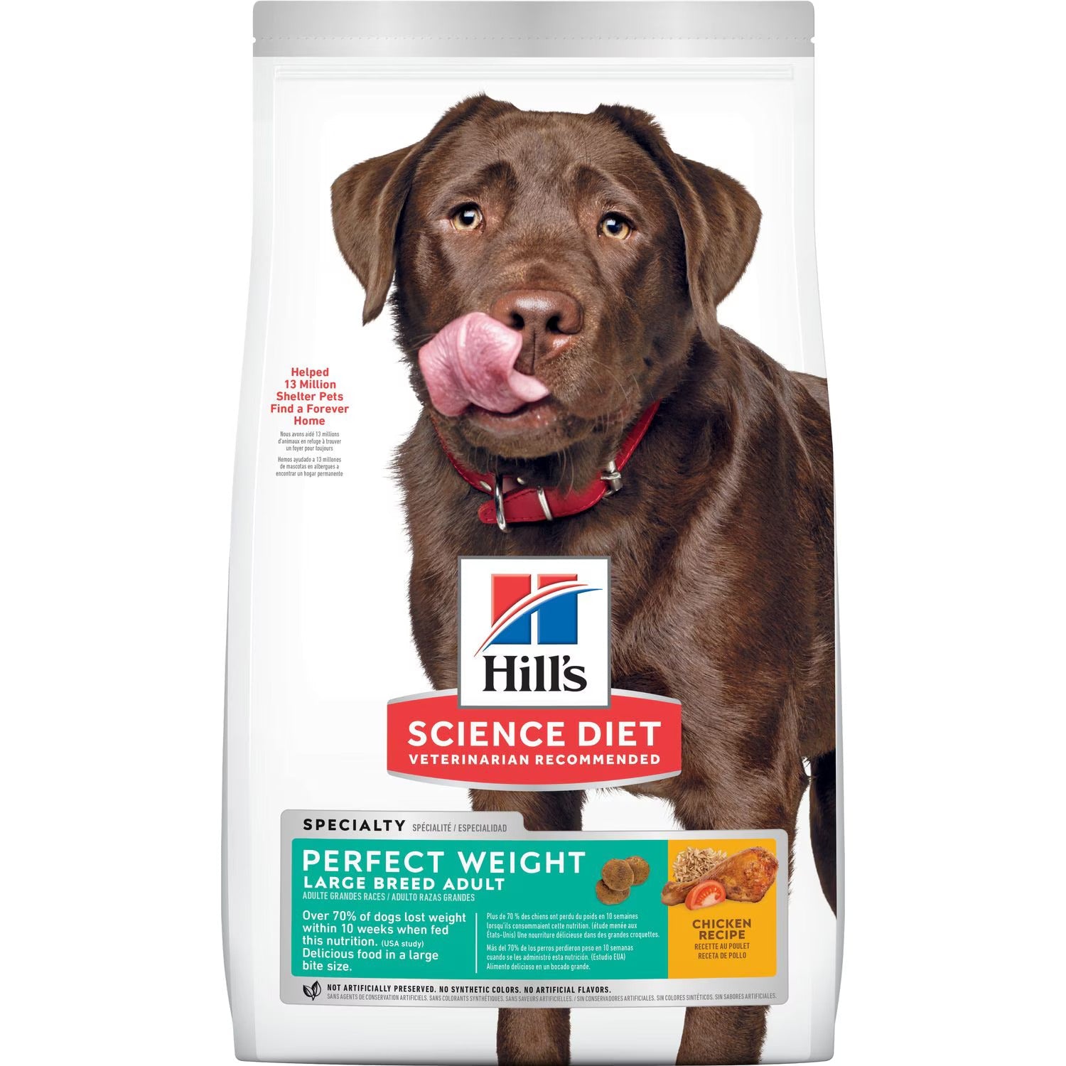 Hill's Science Diet Large Breed Perfect Weight Dog Food 25lb
