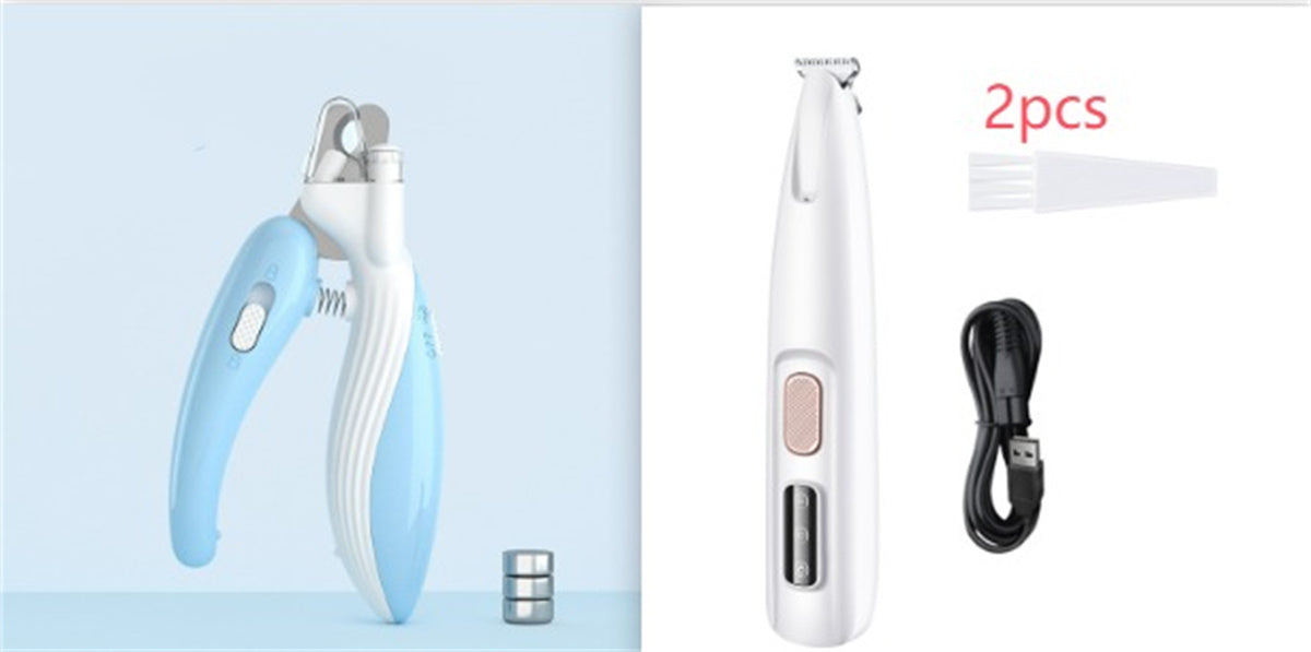 LED Waterproof Paw Trimmer with Display