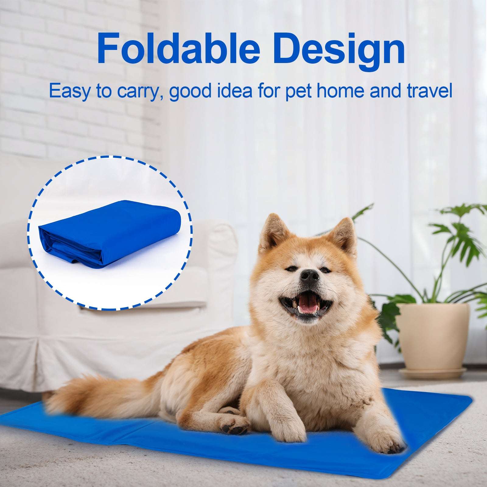 Pressure-Activated Cooling Mat for Pets
