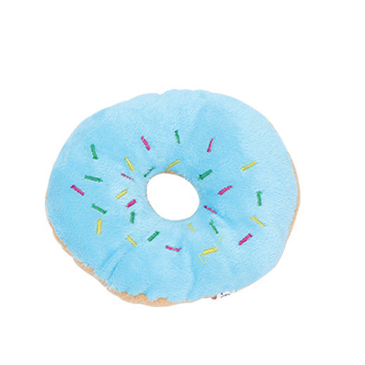 Donut Plush Squeaky Pet Toy