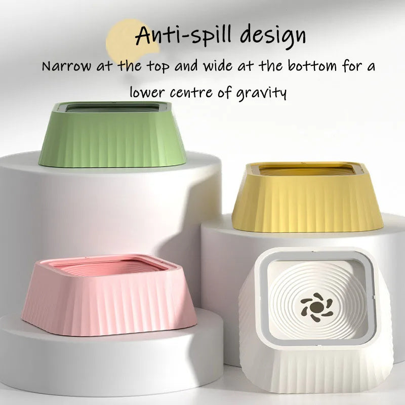 No-Splash Floating Pet Water Bowl