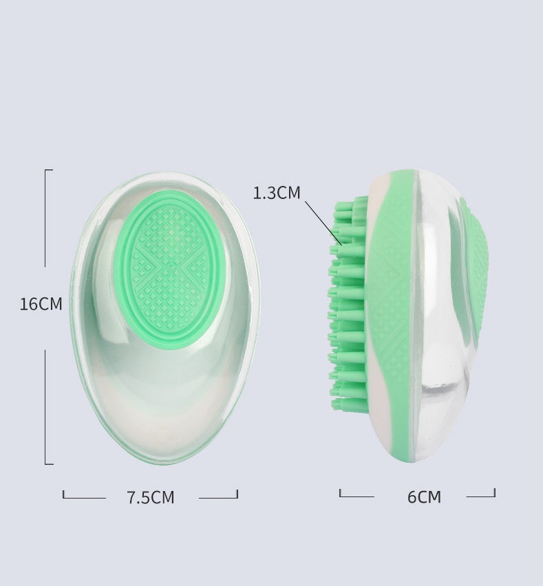 2-in-1 Silicone Bath & Massage Brush