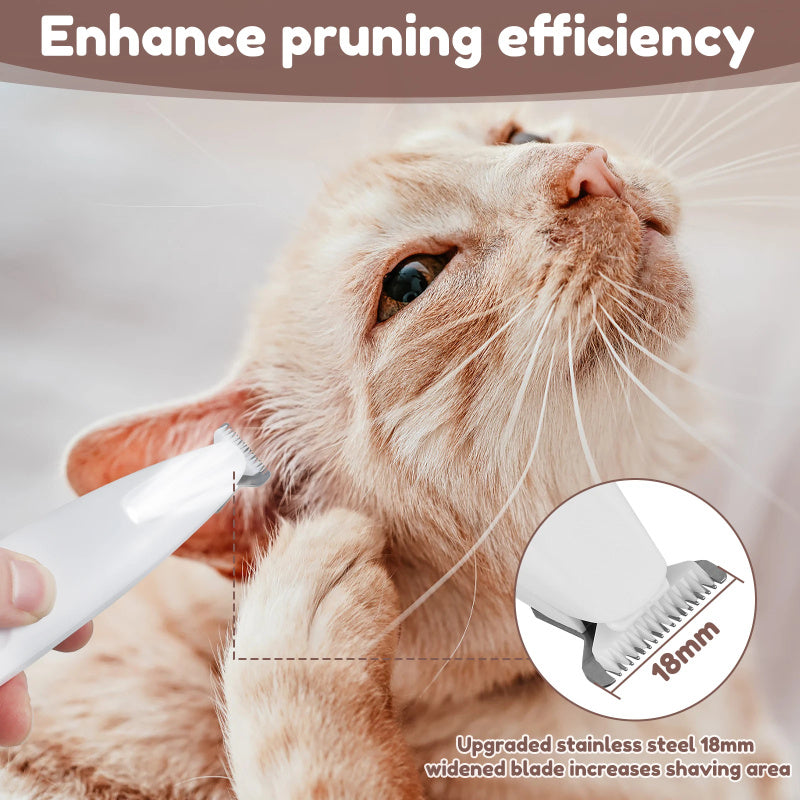 LED Waterproof Paw Trimmer with Display