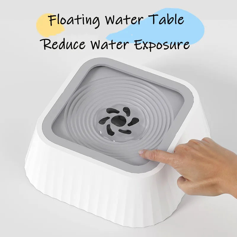 No-Splash Floating Pet Water Bowl