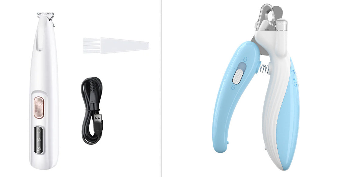 LED Waterproof Paw Trimmer with Display