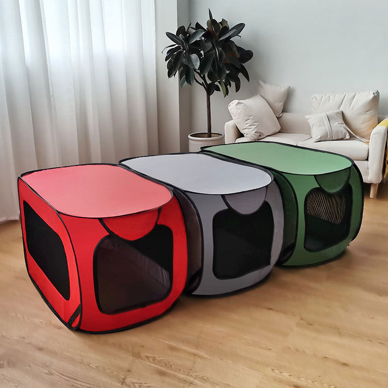 Portable Pet Car Cage - Small & Medium Dogs