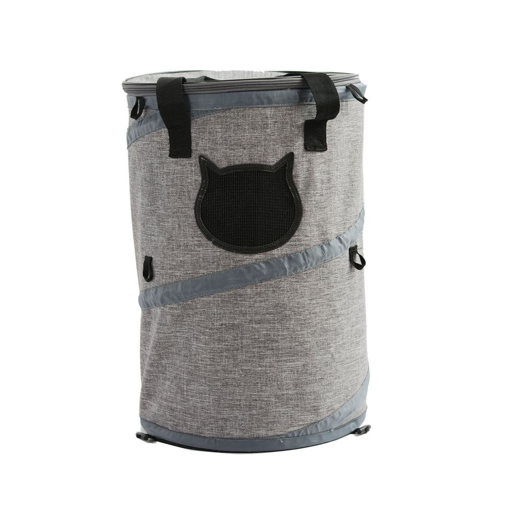 Foldable Cat Tunnel Kennel Carrier