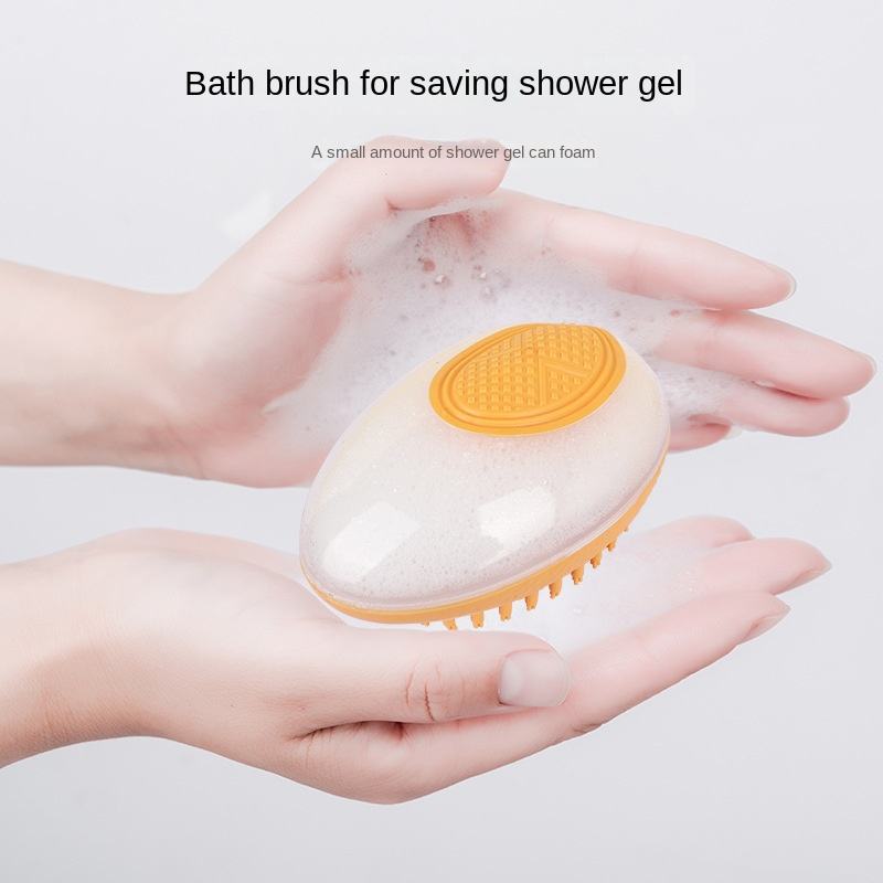 2-in-1 Silicone Bath & Massage Brush