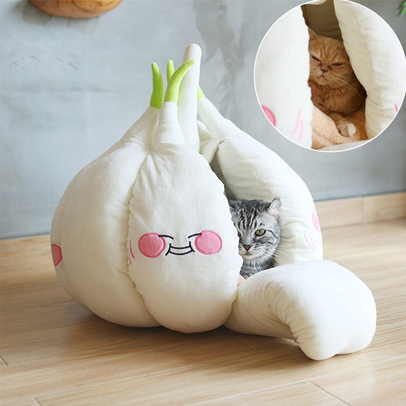 Winter Cave Tent Bed for Pets