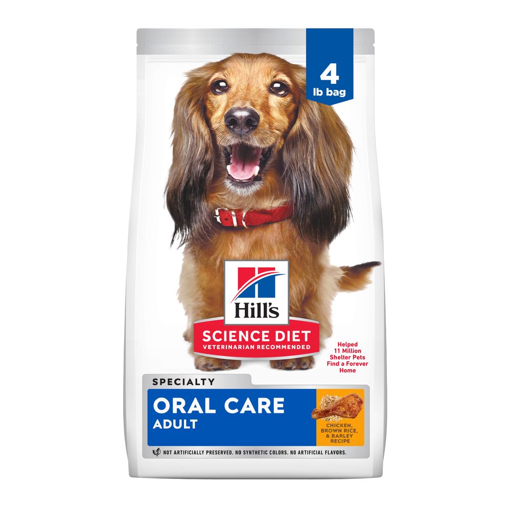 Hill's Science Diet Oral Care Dog Food 4lb