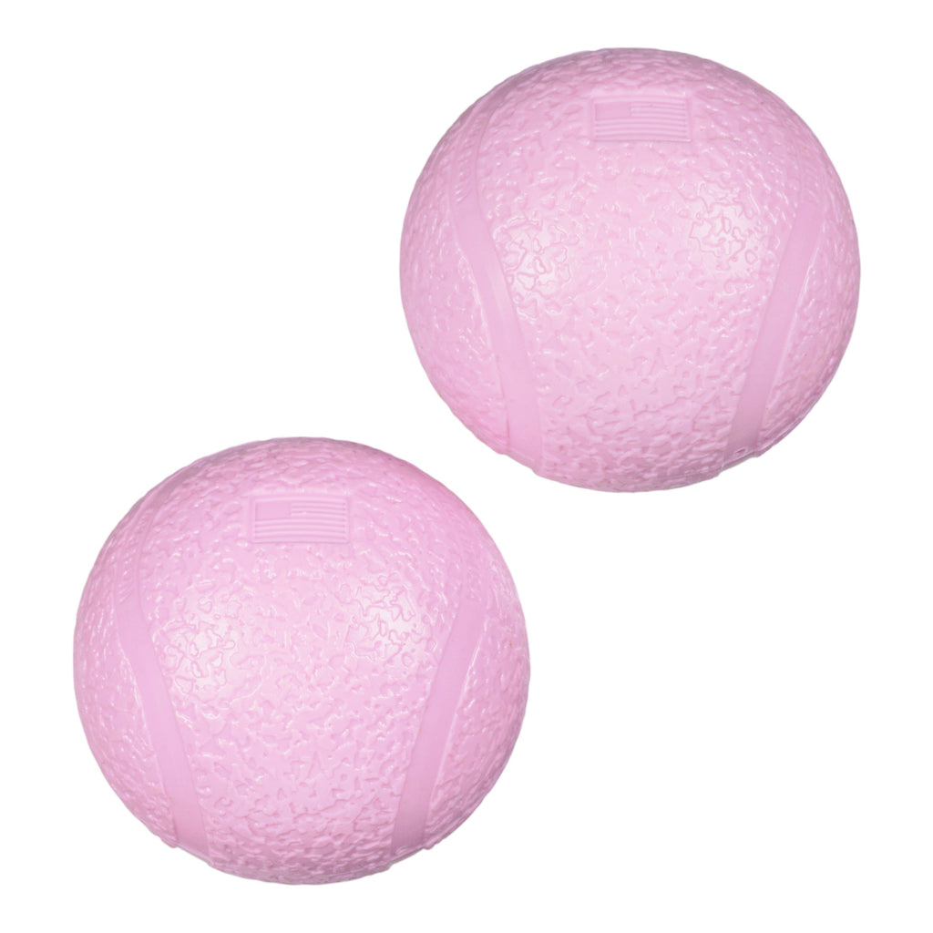 Boundr Fetch Ball Dog Toy - Small 2-Pack Bubblegum