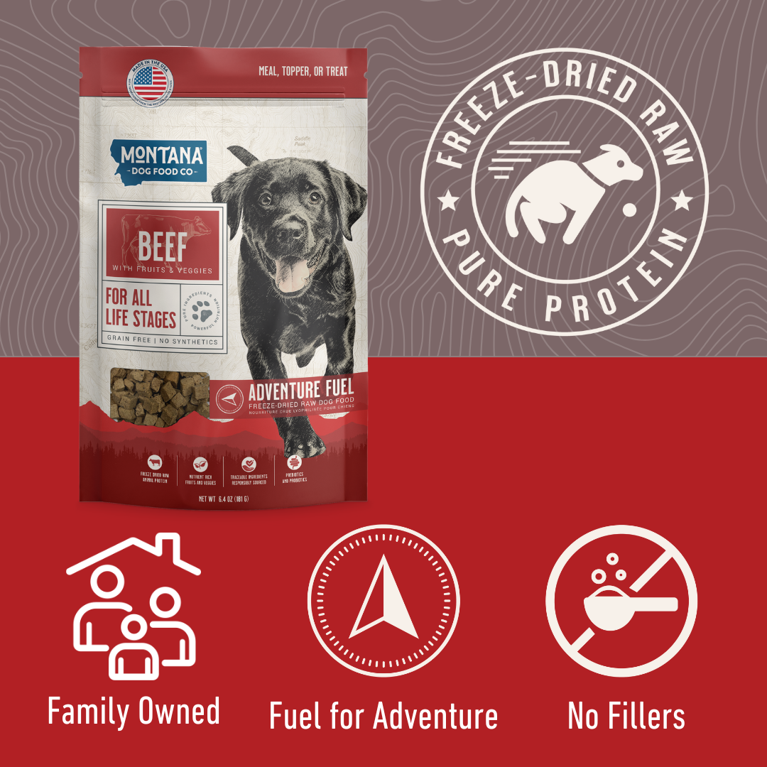 Grain-Free Beef Freeze-Dried Dog Food
