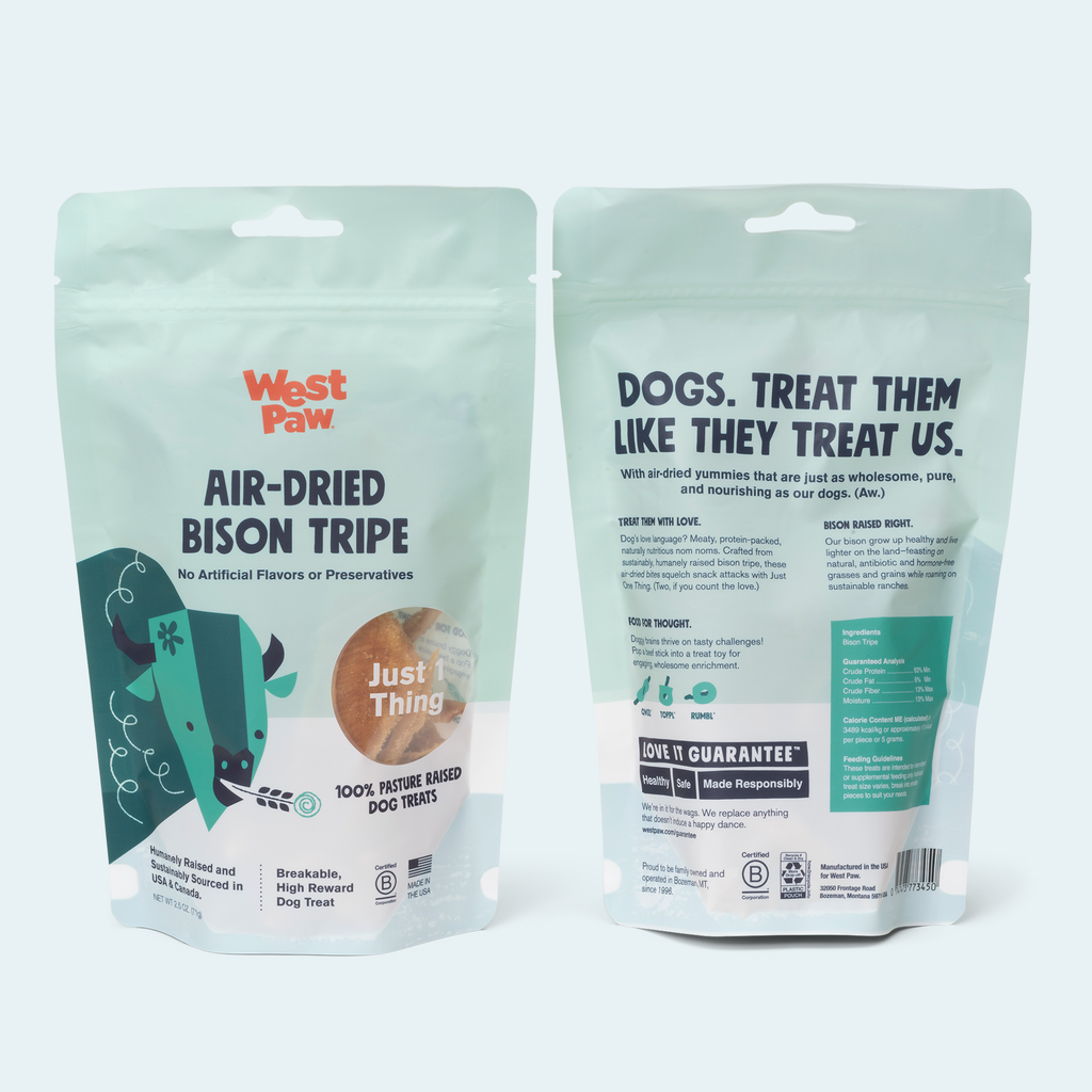Bison Tripe Dog Treats