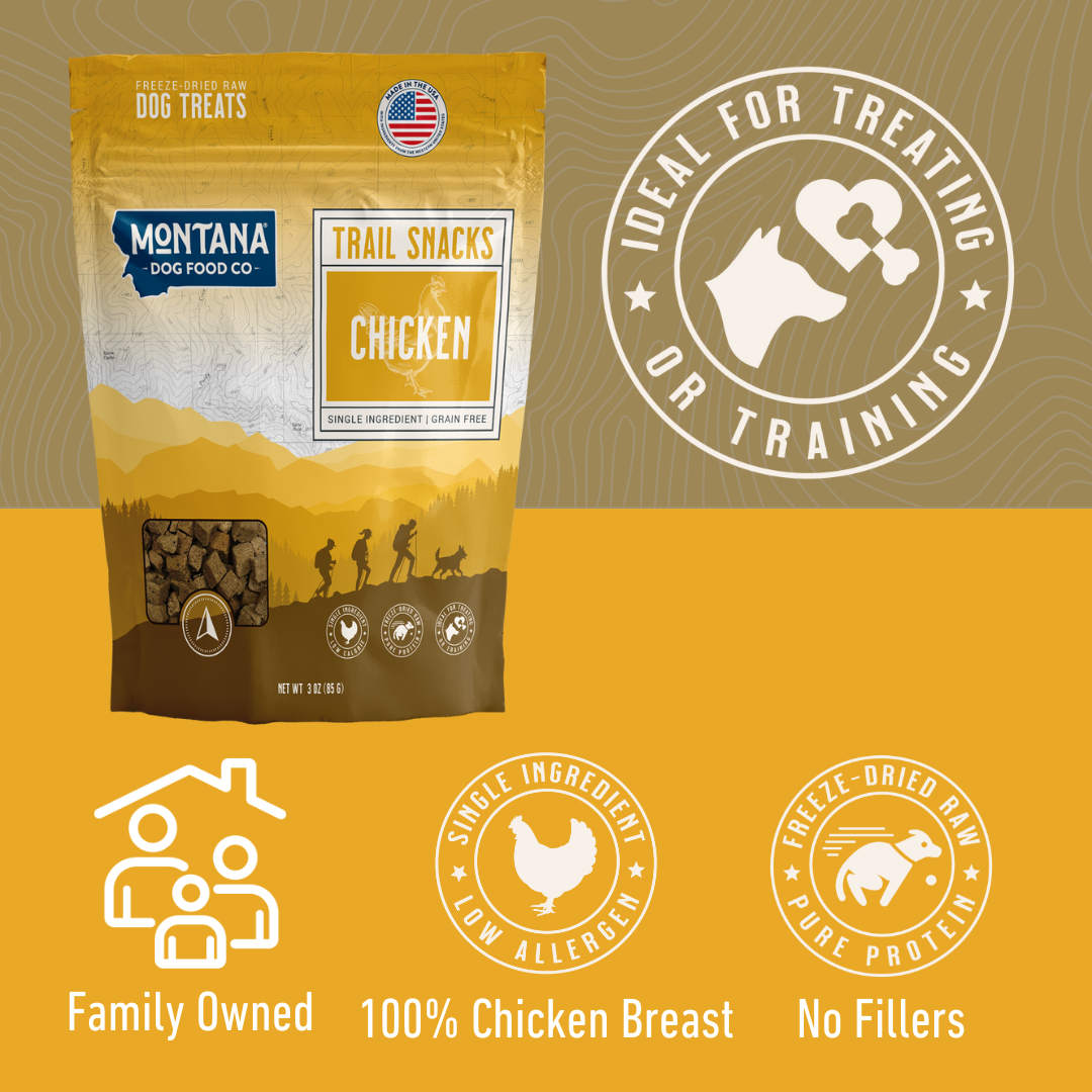 Chicken Breast Freeze-Dried Trail Treats 3oz