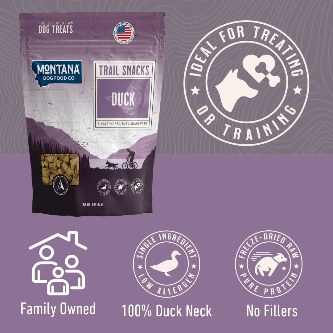 Duck Freeze-Dried Trail Treats 3oz