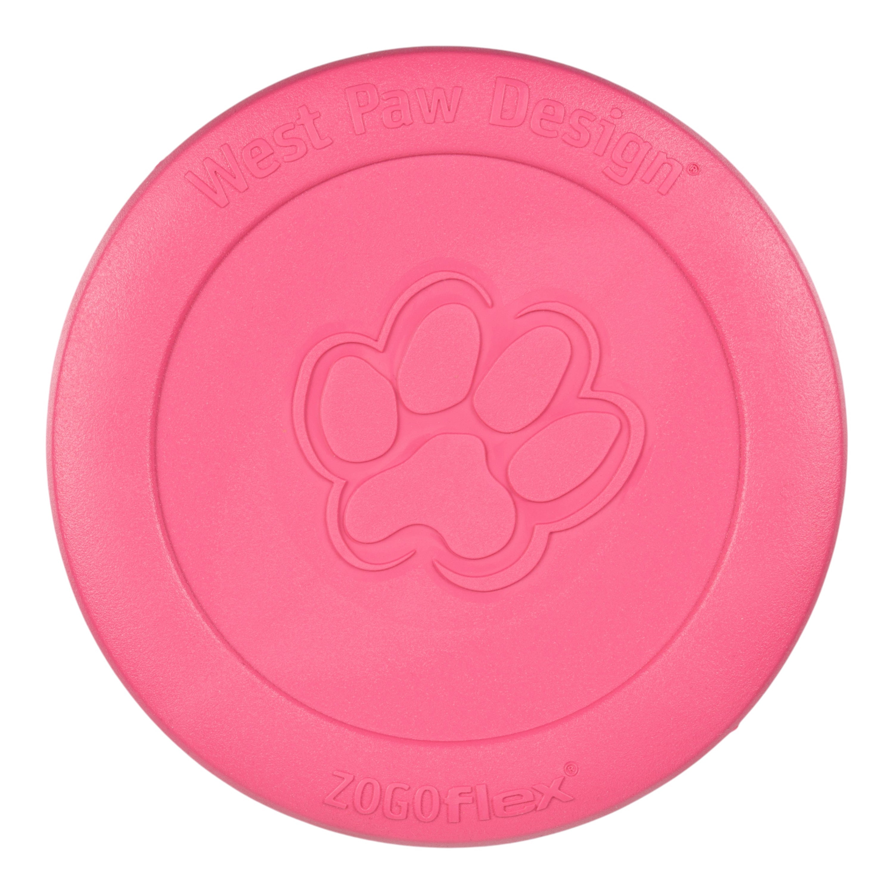 Zisc Flying Disc Dog Toy - Geranium