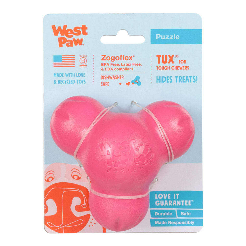Tux Dog Chew Toy - Geranium