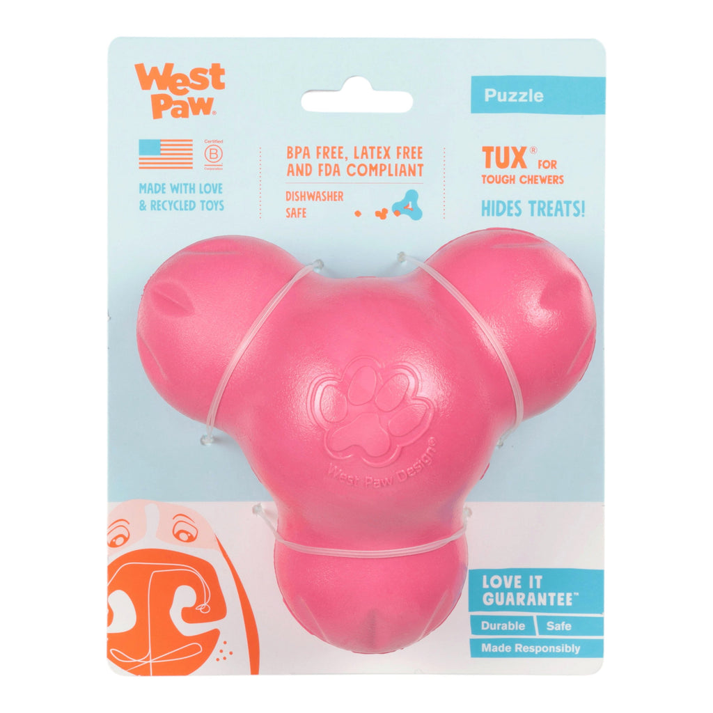 Tux Dog Chew Toy - Geranium