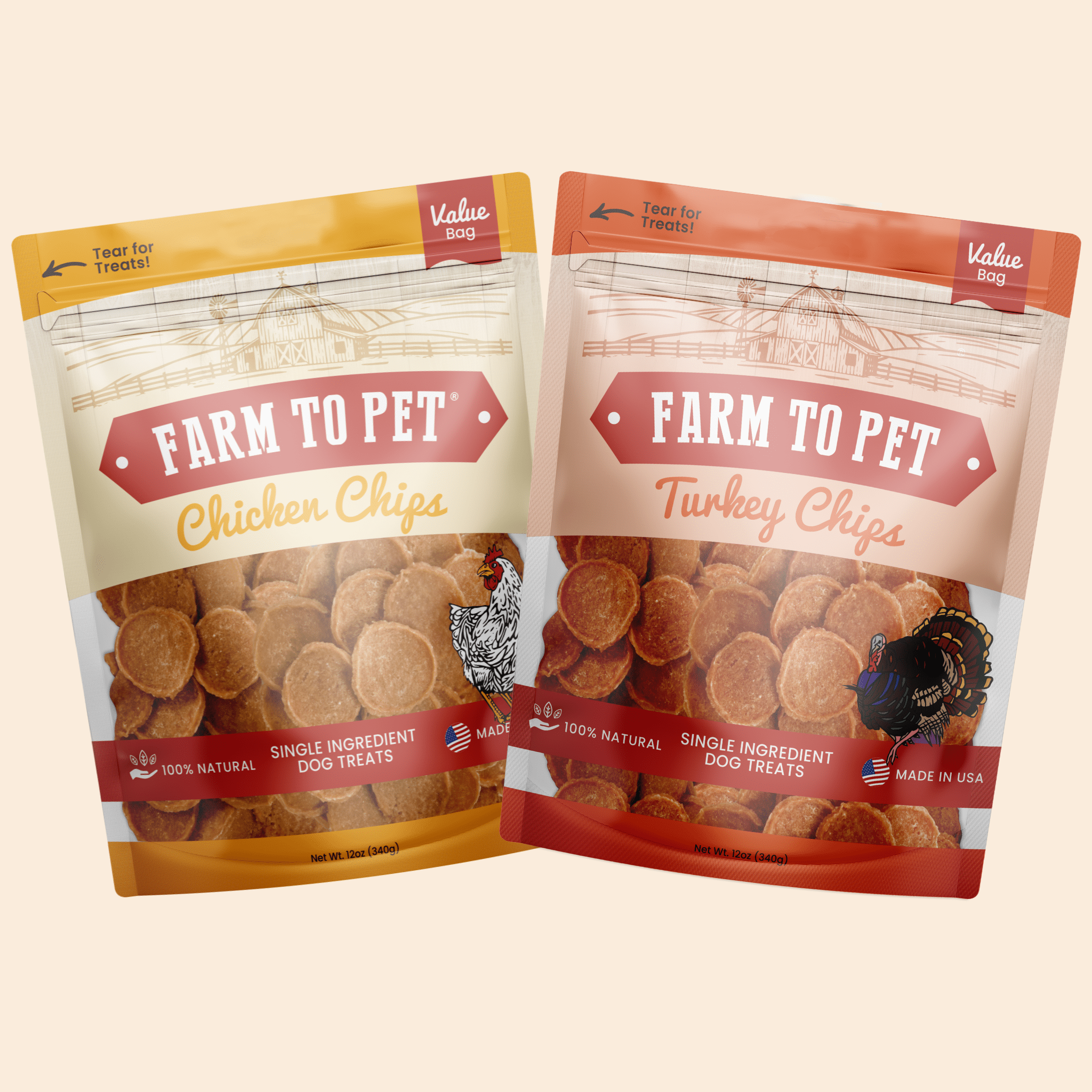 Turkey & Chicken Chip Duo