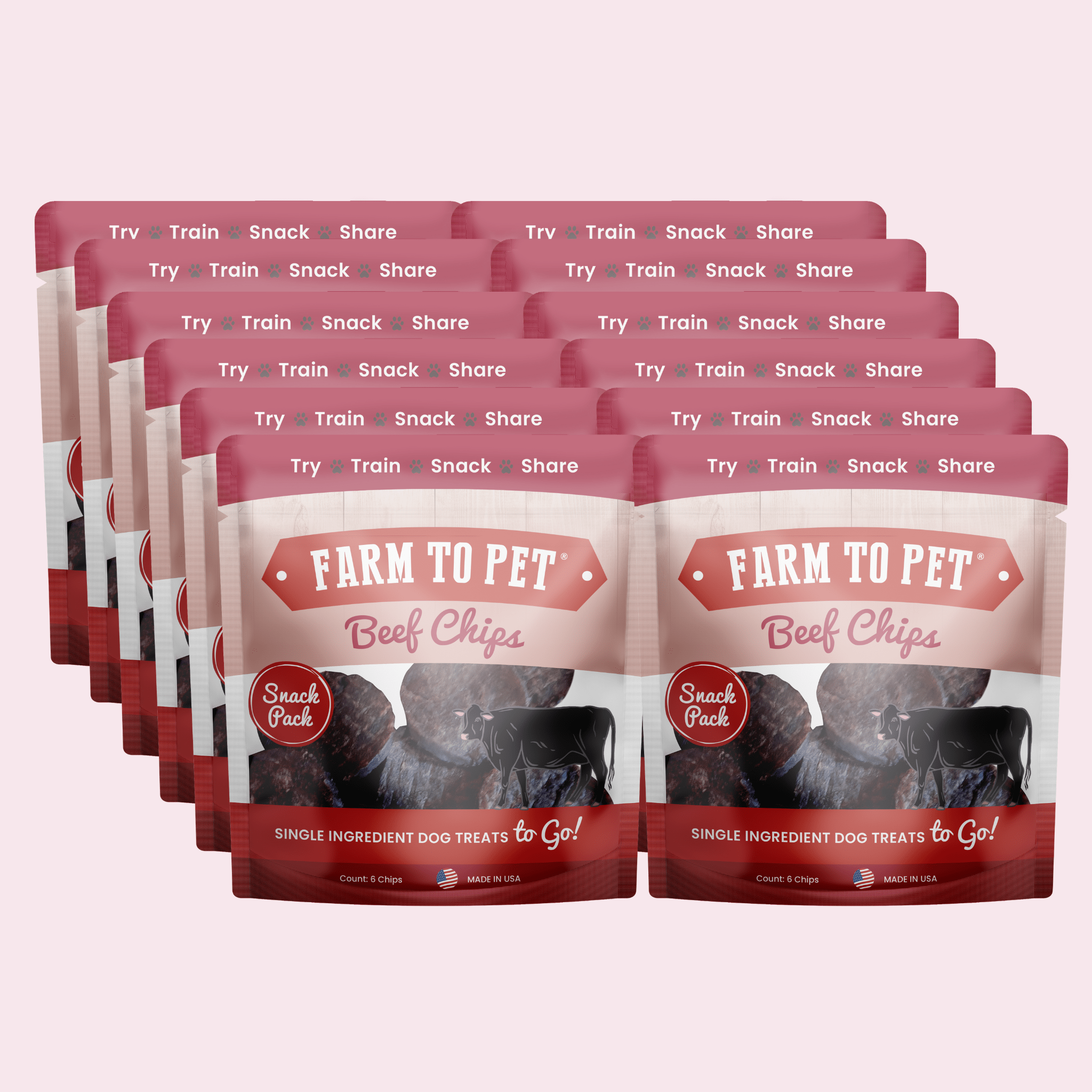 Beef Chips Snack Pack