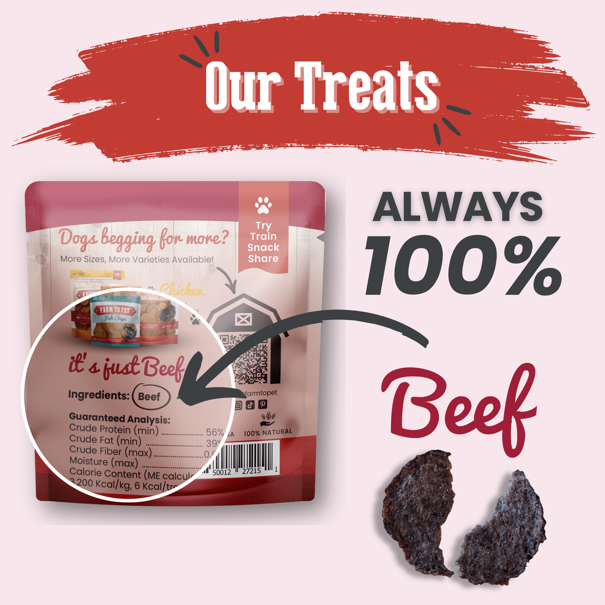 Beef Chips Snack Pack