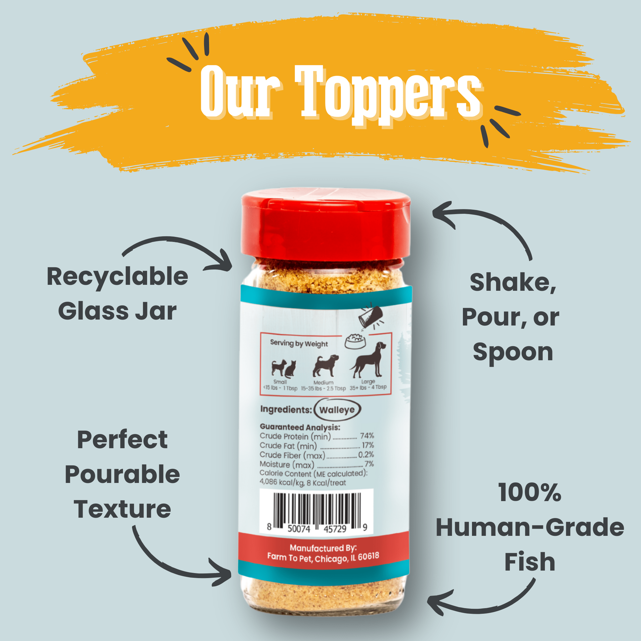 Fish Food Topper