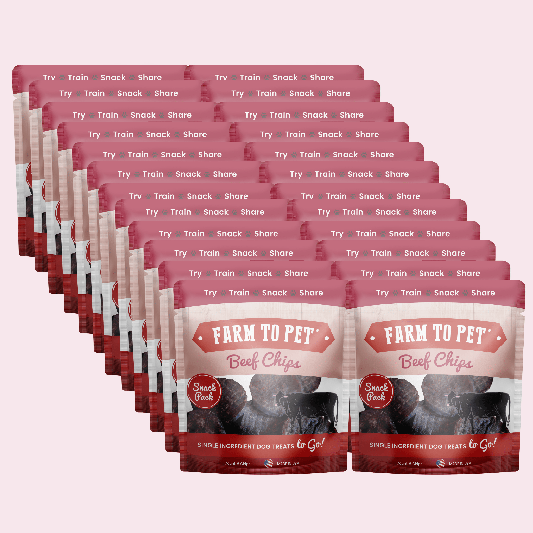 Beef Chips Snack Pack