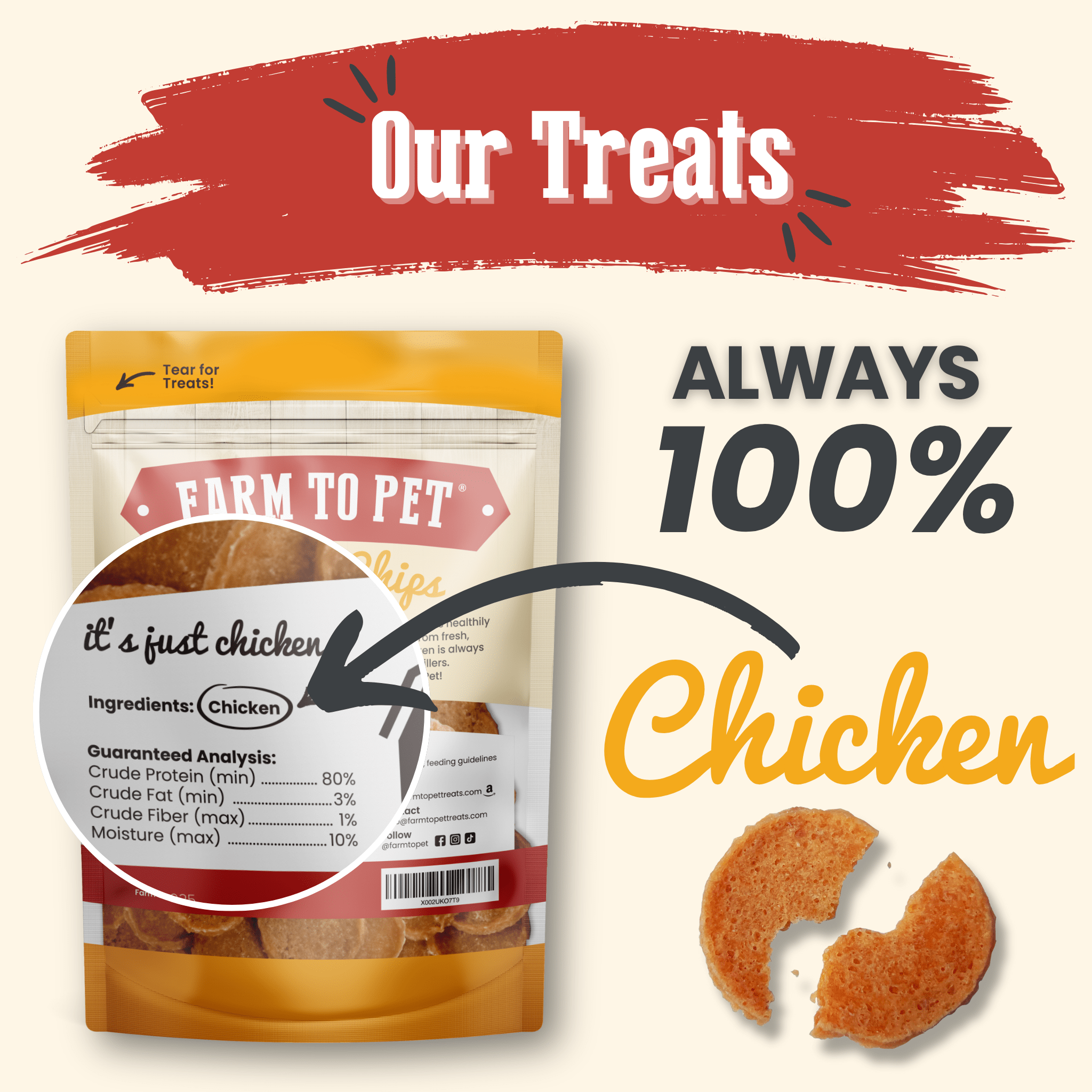 Chicken Chips Dog Treats