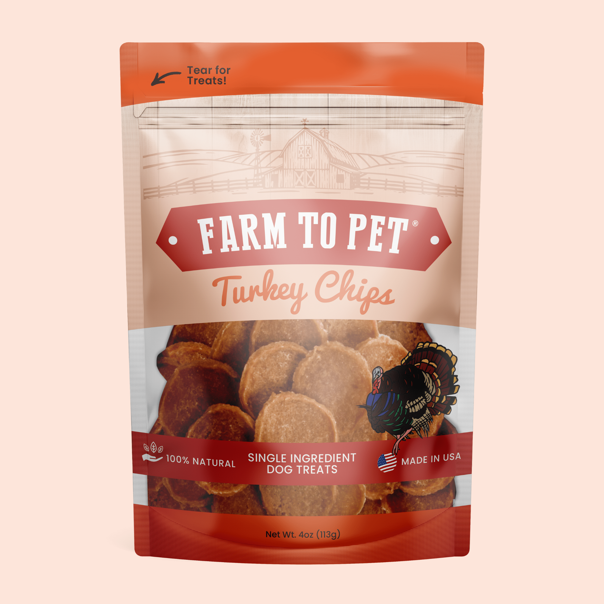 Turkey Chips Dog Treats