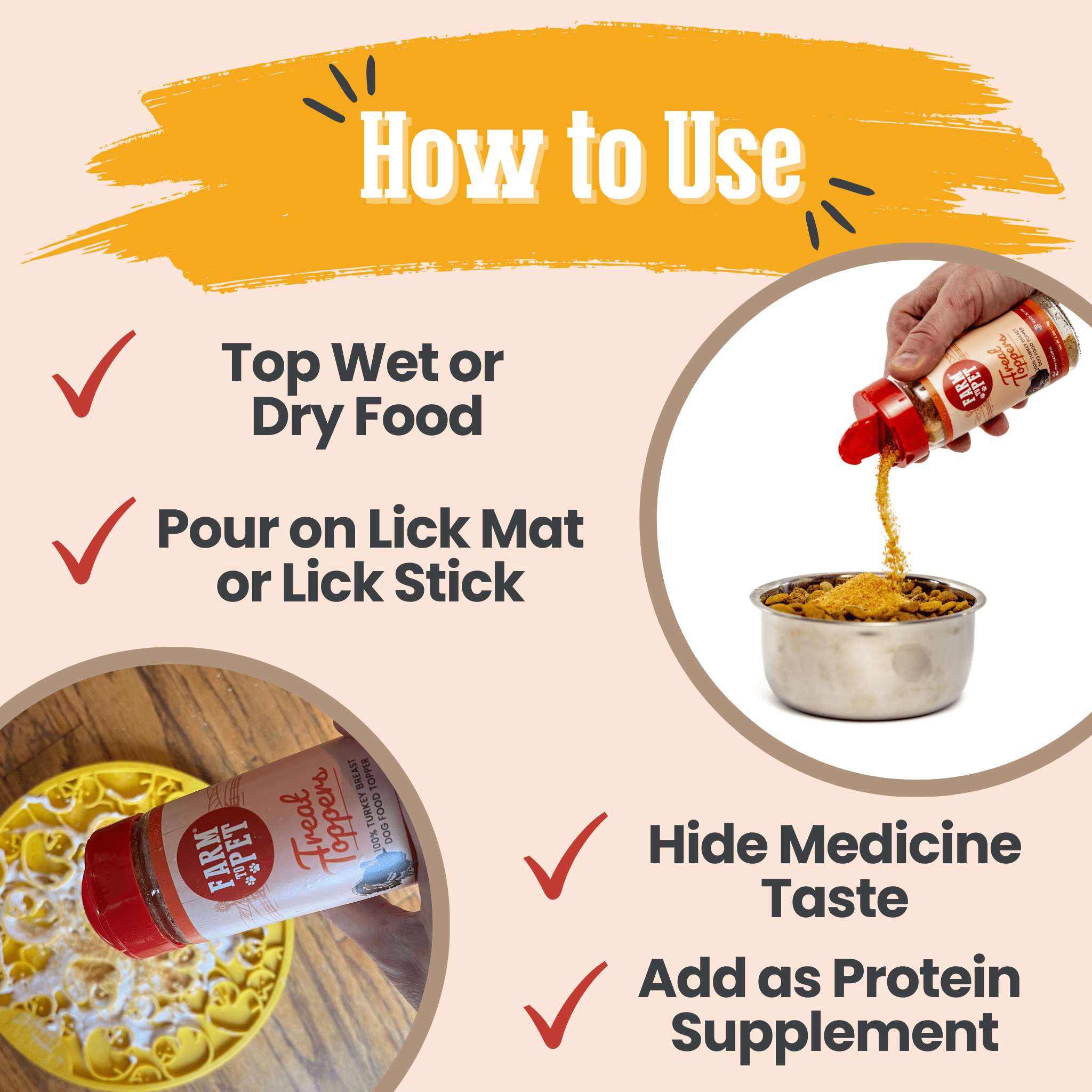 Turkey Food Topper