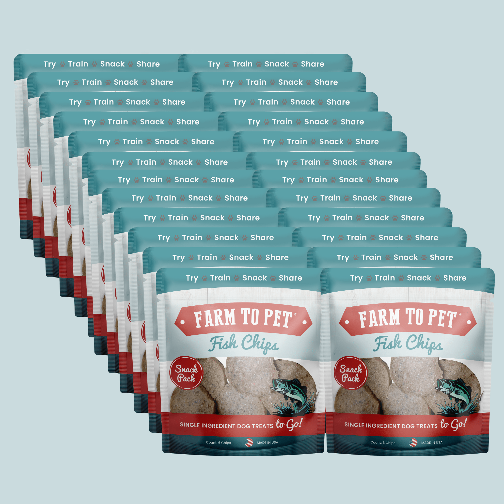 Fish Chips Snack Pack
