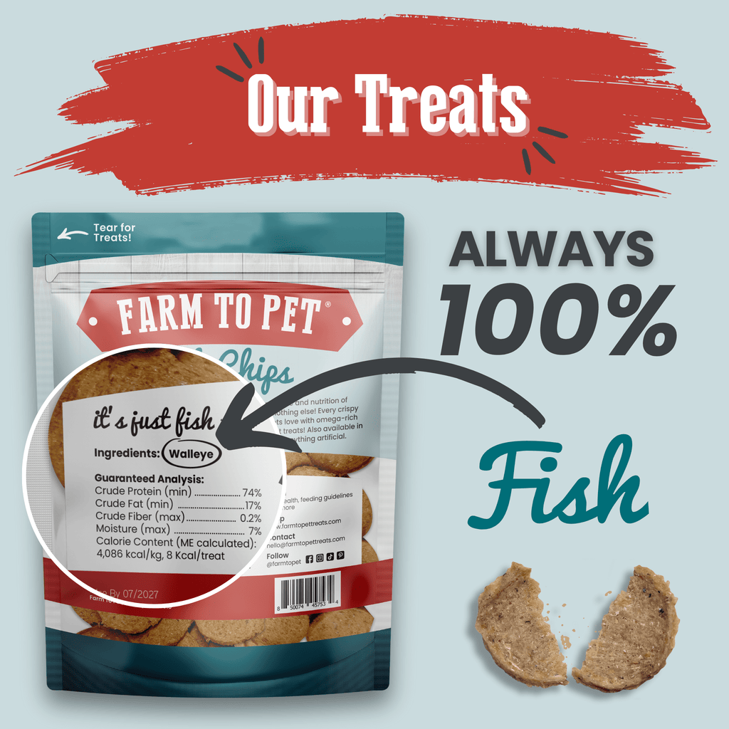Fish Chips Dog Treats