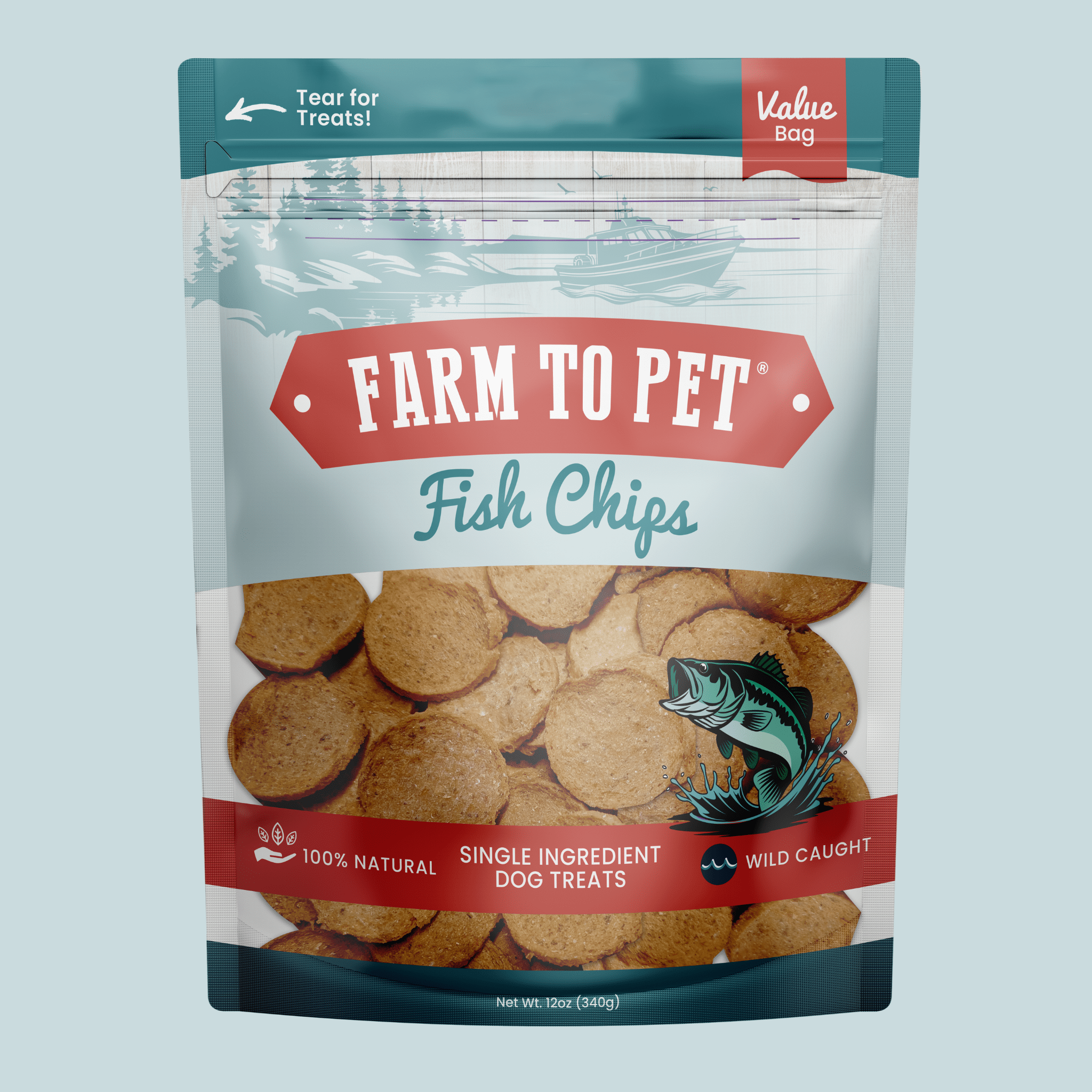 Fish Chips Dog Treats