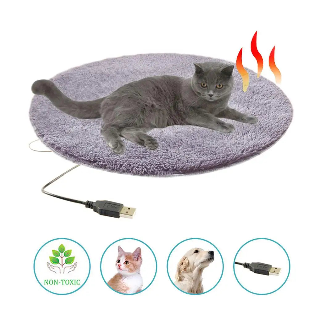 USB Heated Pet Blanket & Travel Mat