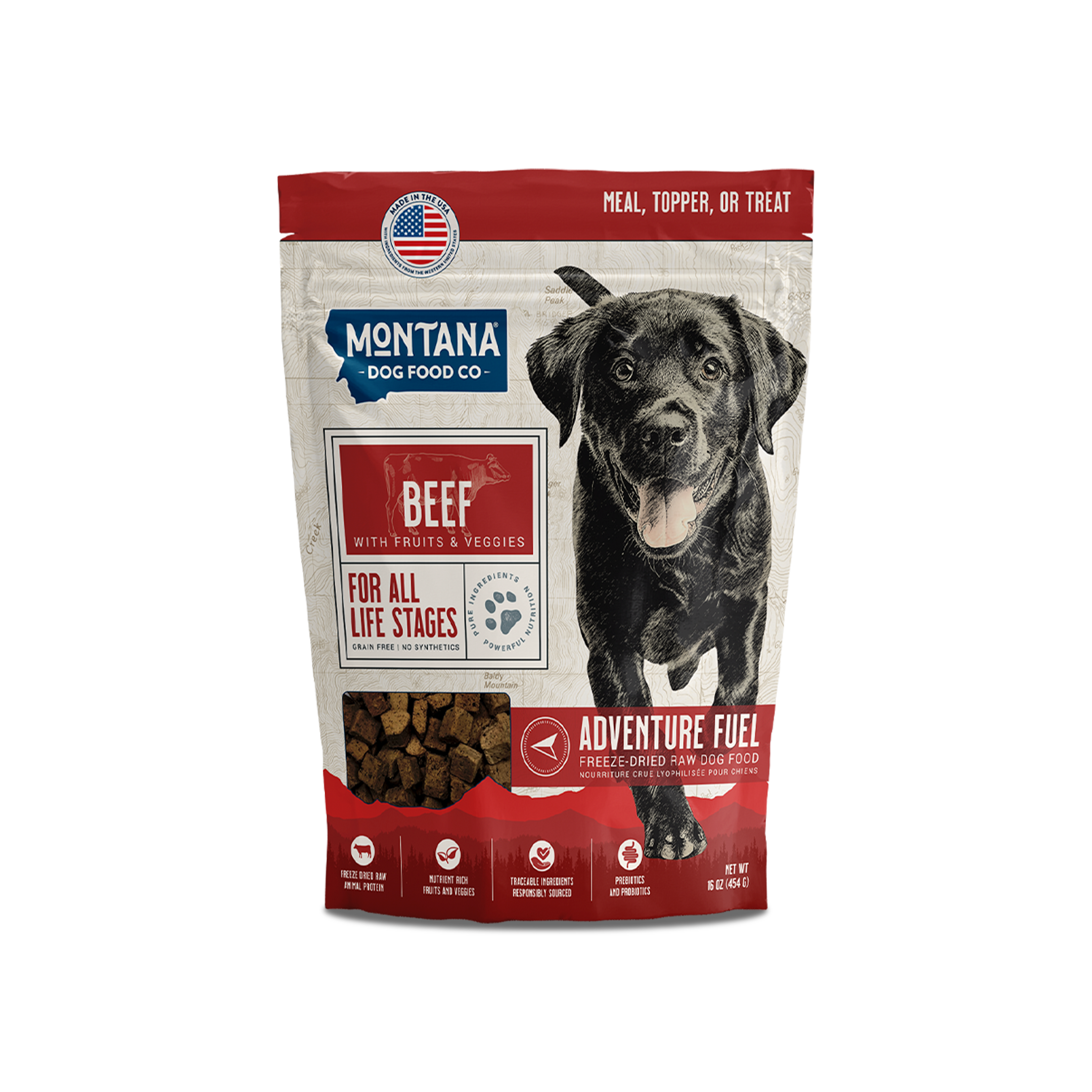 Grain-Free Beef Freeze-Dried Dog Food