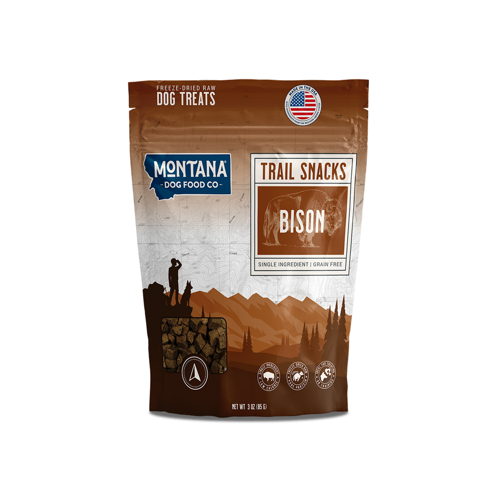 Bison Liver Freeze-Dried Trail Treats 3oz
