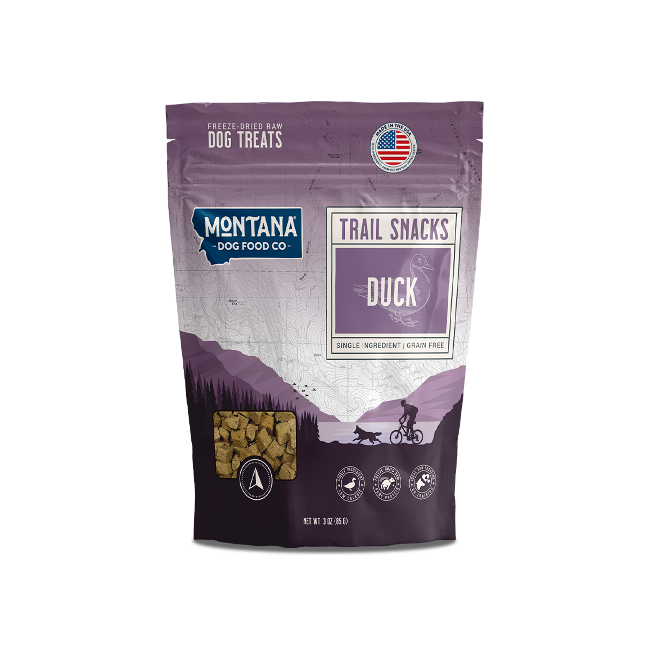 Duck Freeze-Dried Trail Treats 3oz