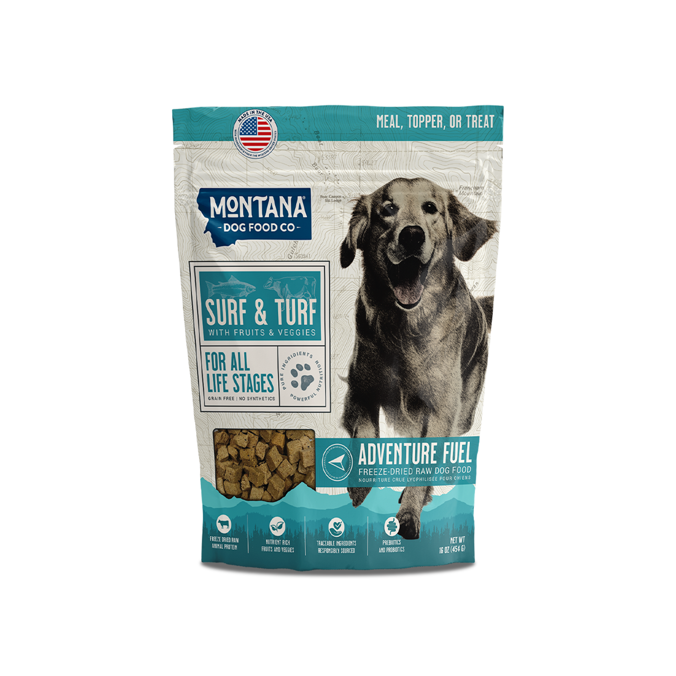 Grain-Free Surf & Turf Freeze-Dried Dog Food