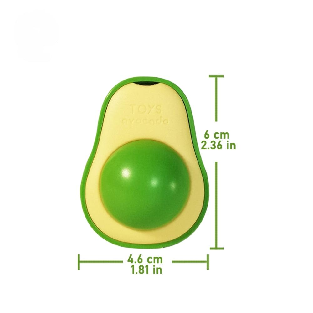 Avocado Catnip Licking Wall Ball Cat Toy