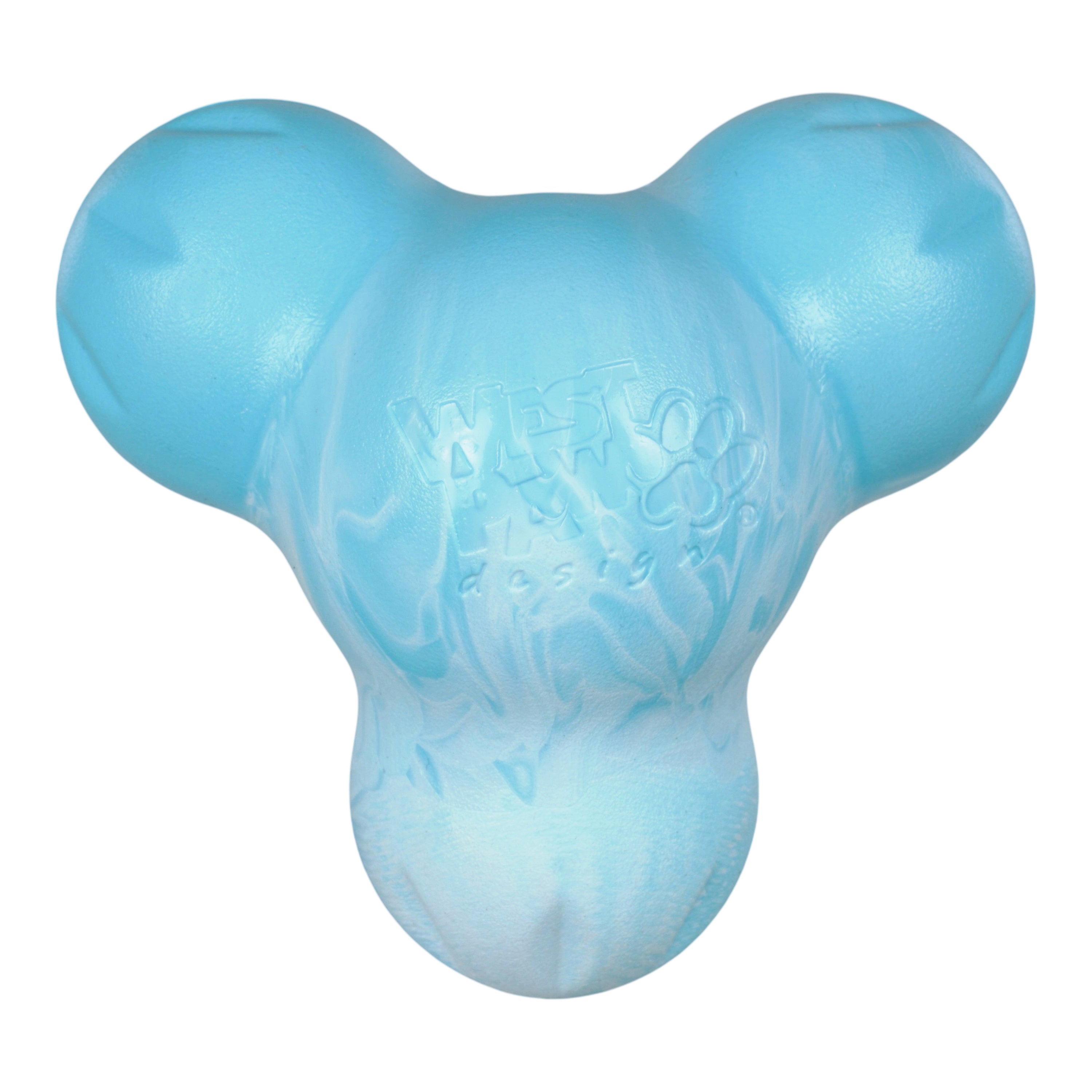 Tux Dog Chew Toy - Aqua Swirl