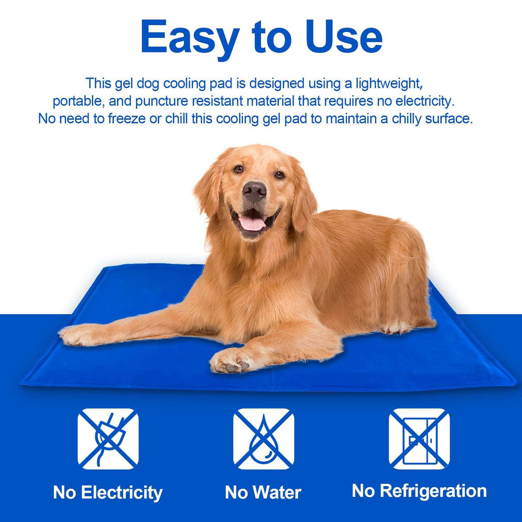 Pressure-Activated Cooling Mat for Pets